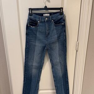 LOFT Women's Dark Blue Skinny Jeans